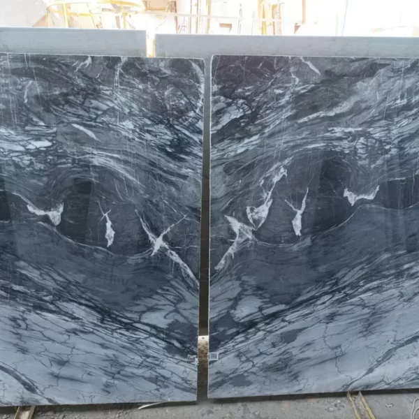 Marmer Gucci Black Brescia Stone