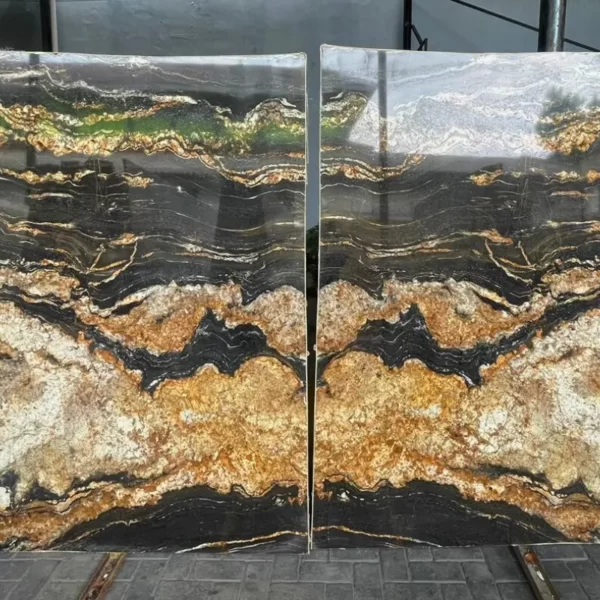 Marmer Magma Gold Brescia Stone