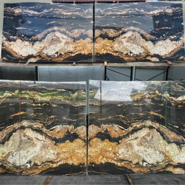 Marmer Magma Gold Brescia Stone